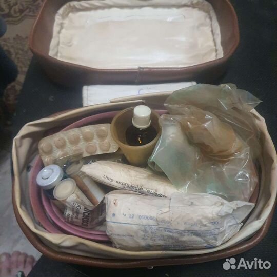 Аптечка автомобильная СССР 80Х