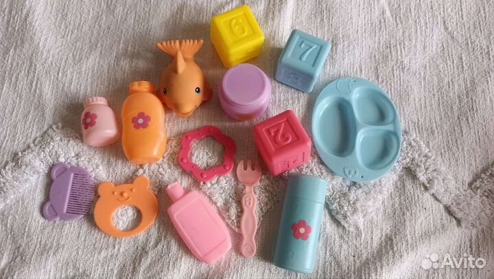 Пакет игрушек для девочки