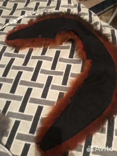 Меховой воротник лиса