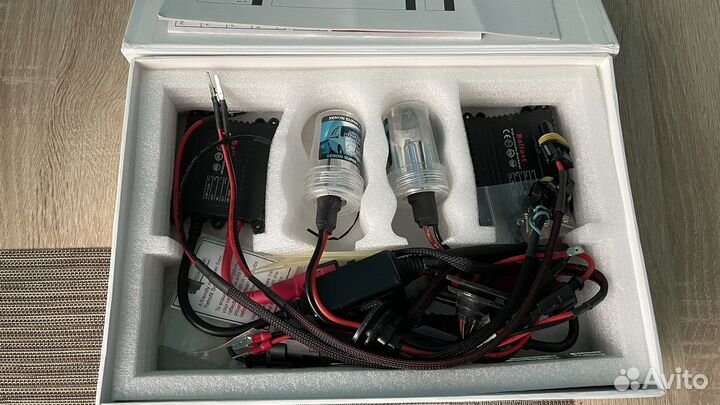 Комплект ксенона цоколь H3 3000k жёлтый