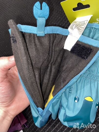 Варежки декатлон демисезон 12-18 мес