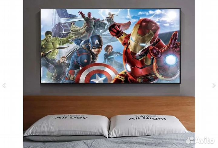 Современные картины на холсте Марвел