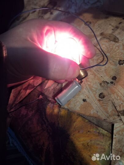 Лампа СССР 12v (вольт) 2контакта