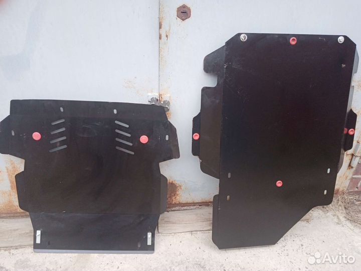 Защита картера и кпп Mitsubishi Pajero Io