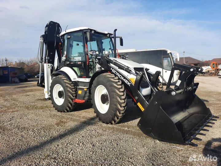 Экскаватор погрузчик hidromek 102s