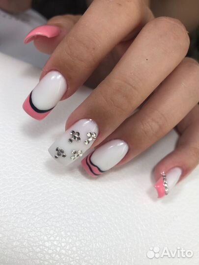 Маникюр с покрытием гель лак