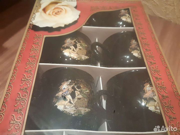 Новый сервиз кофейный/чайный