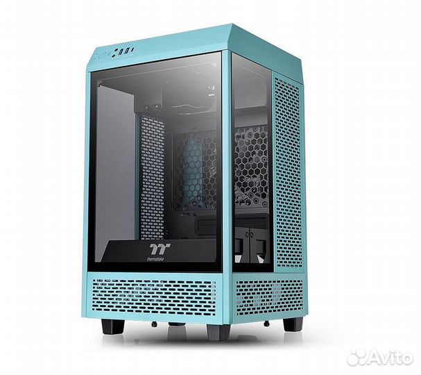 Компьютерный корпус Thermaltake The Tower 100 Turq