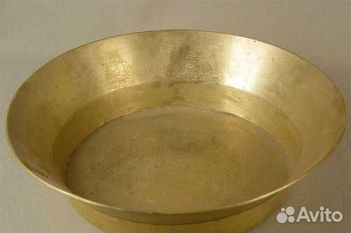 Медный таз для варенья