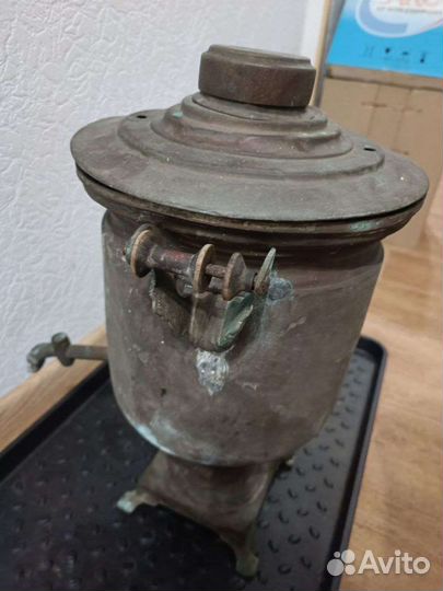 Самовар угольный старинный