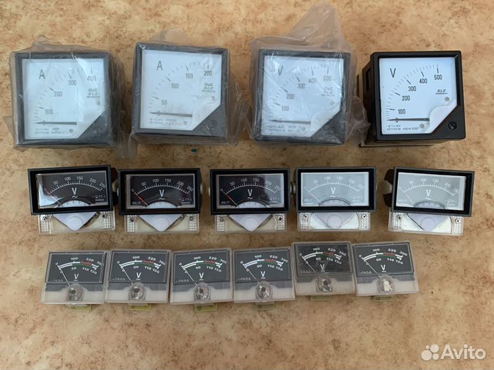Вольтметры и амперметры