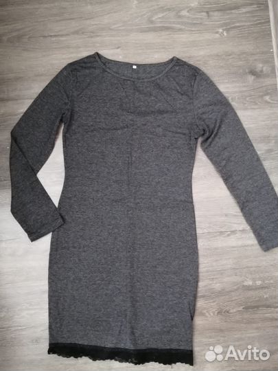 Платье трикотажное женское