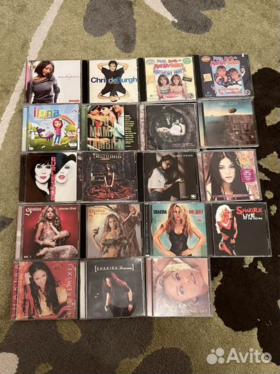 Музыка на cd. Зарубежные звёзды