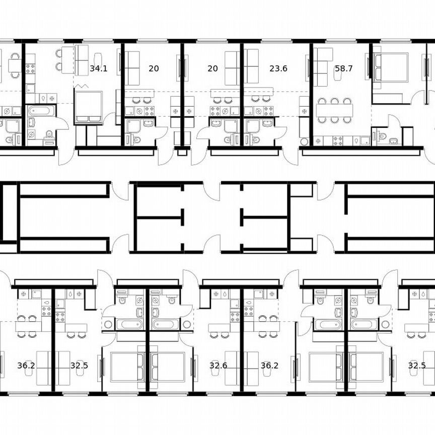 2-к. квартира, 48,7 м², 17/25 эт.