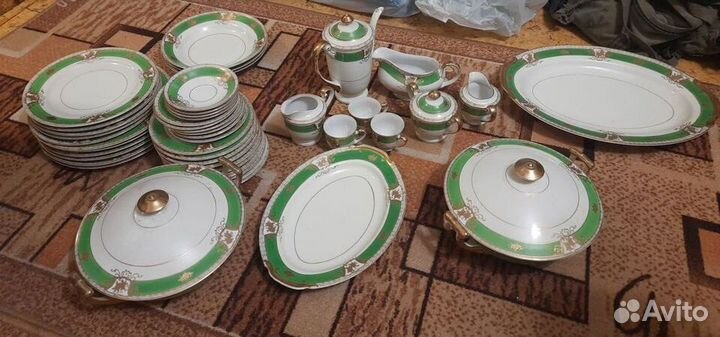 Набор посуды Японский фарфор 45 предметов