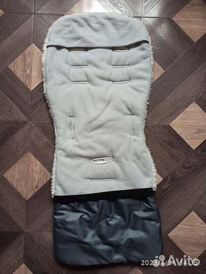 Меховой матрас в коляску