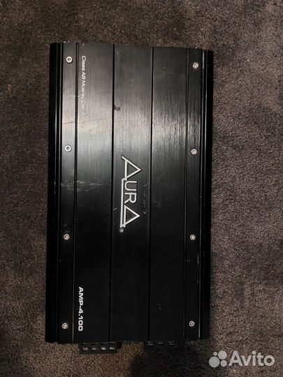 Автомобильный усилитель 4 канала Aura AMP