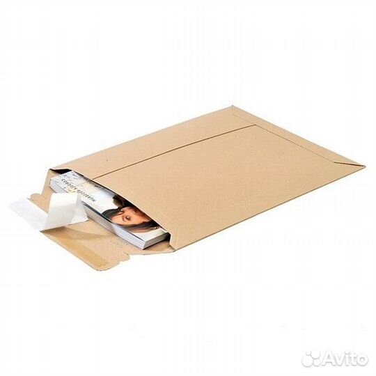 Конверт с клеевым клапаном картонный