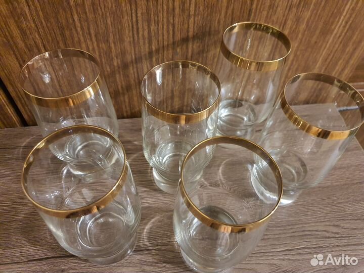 Набор стаканов 6 шт. СССР