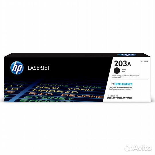Лазерный картридж HP 203A Черный 134251