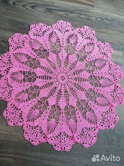 Салфетка вязанная