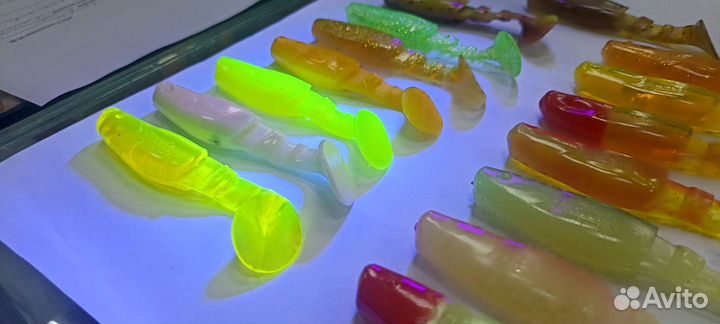 Виброхвост Manns Predator 90мм Манс (оригинал)