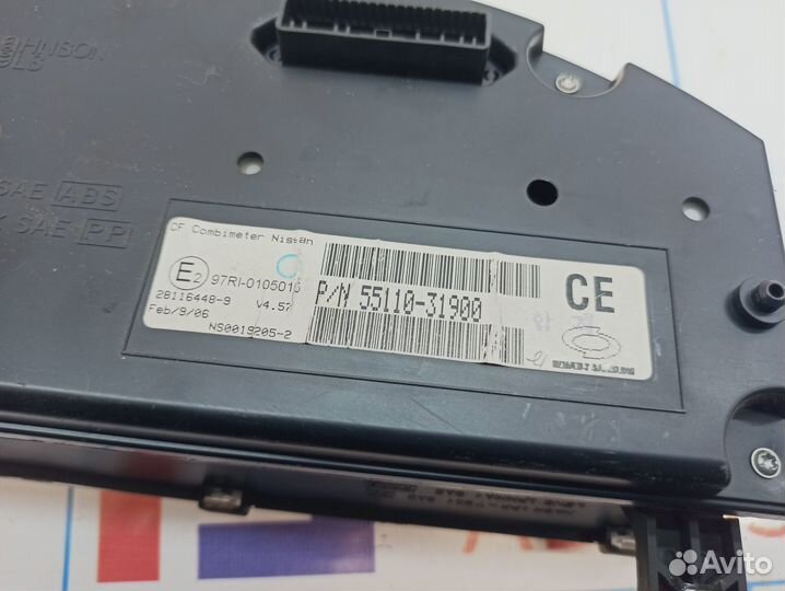 Панель приборов Nissan Almera Classic (B10) 24810