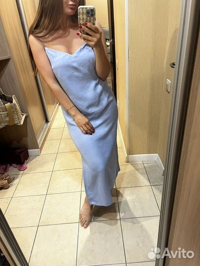 Платье искуственный шелк