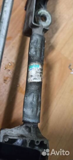 Трапеция стеклоочистителя с моторчиком Рено Колеос