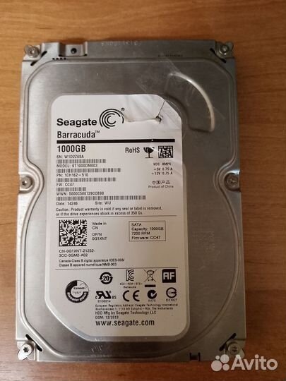 Неисправные жёсткие диски