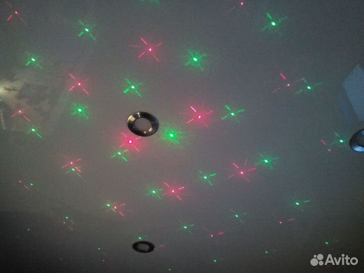 Лазерный проектор Mini Laser (на вечеринку)