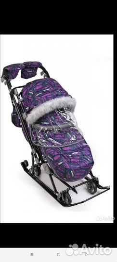 Санки коляска ника 7 8