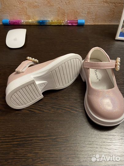 Туфли для девочки 24 25 размер