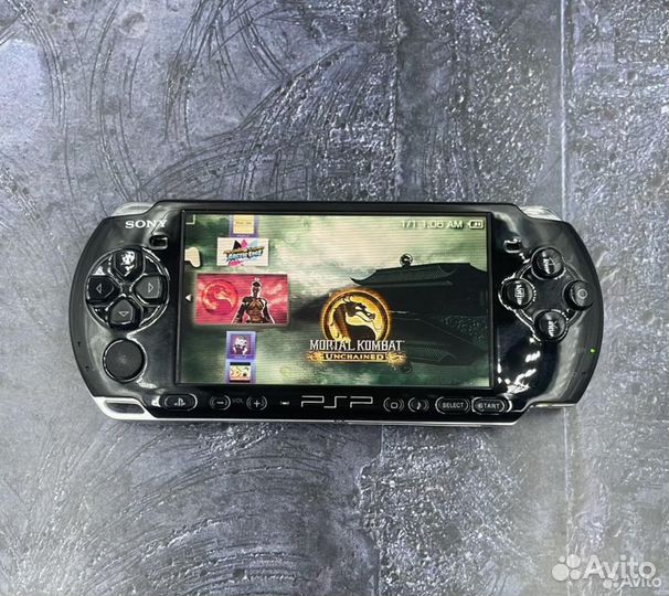 Sony PSP Slim 3008 (128гб, 570 игр, Комплект)
