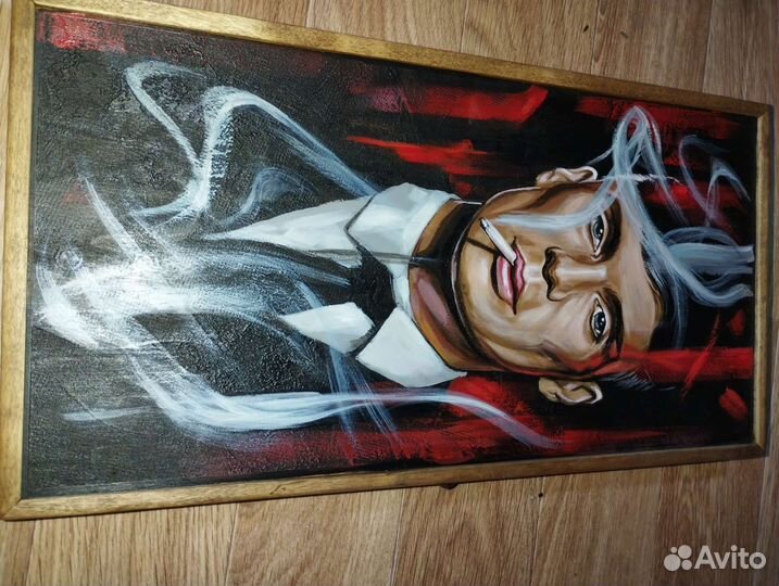 Нарды ручной работы с рисунком новые