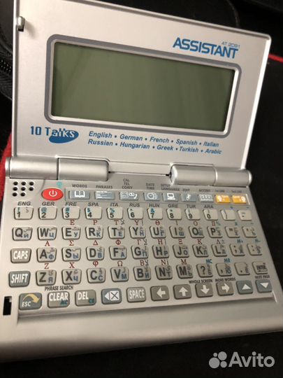 Электронный переводчик assistant языков AT-2091