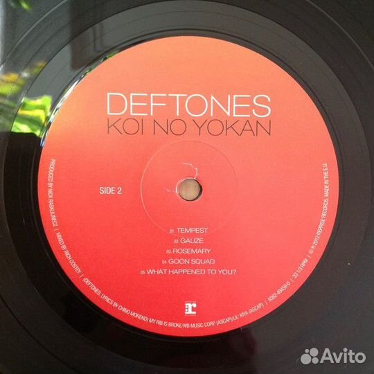Deftones Koi No Yokan/ Vinyl (LP/180G/Gatefold)