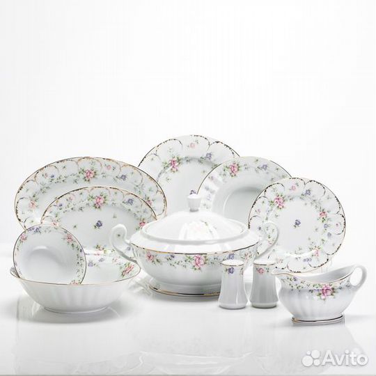 Столовый сервиз Луиза Сакура производство Чехия