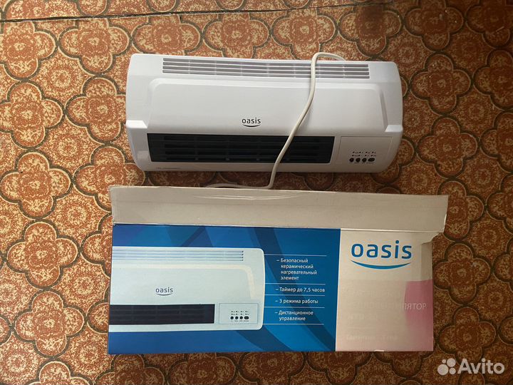 Настенный тепловентилятор