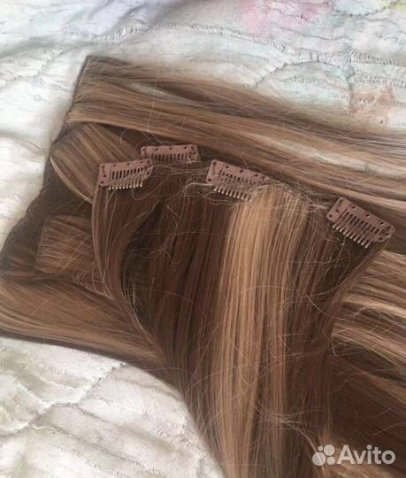 Набор волос на заколках