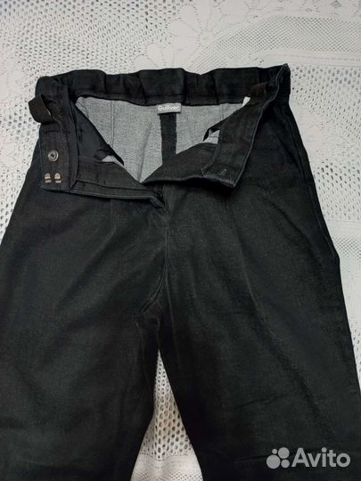 Брюки джинсовые на девочку р.146