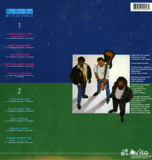 Винил Пластинка Bad Boys Blue - 