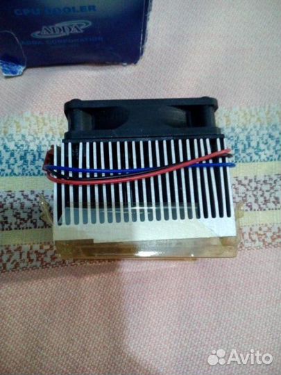 Кулер с радиатором для процессора (новый)