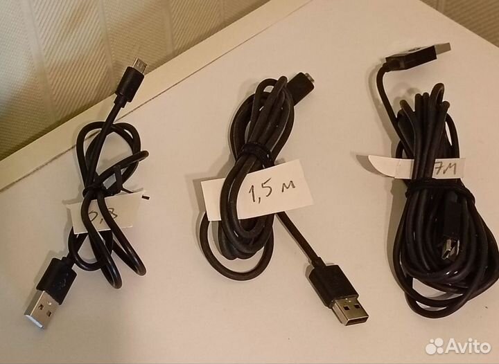 Кабели micro usb, micro USB type B, type C, hdmi