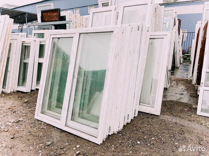 Пластиковые Окна, двери бу и новые