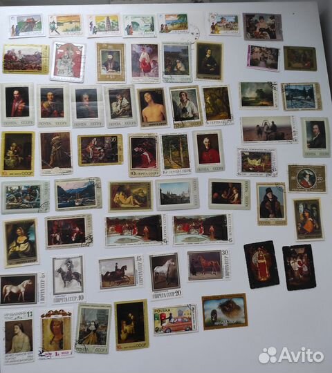 Марки коллекция 