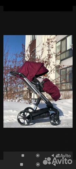 Коляска 2 в 1 бу baby luxe