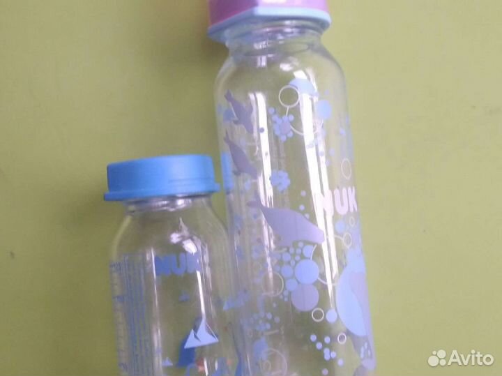 Стеклянные бутылочки nuk