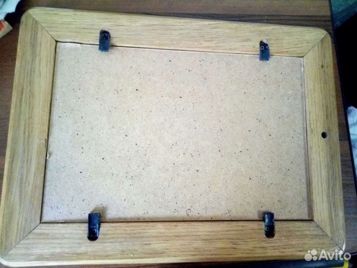 Рамка для фото натуральное дерево