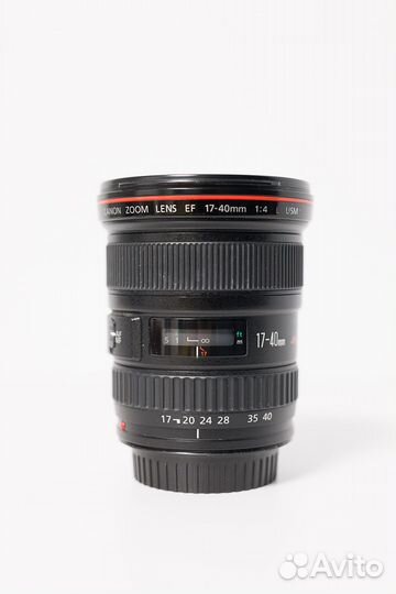 Объектив Canon EF 17-40mm f/4L USM